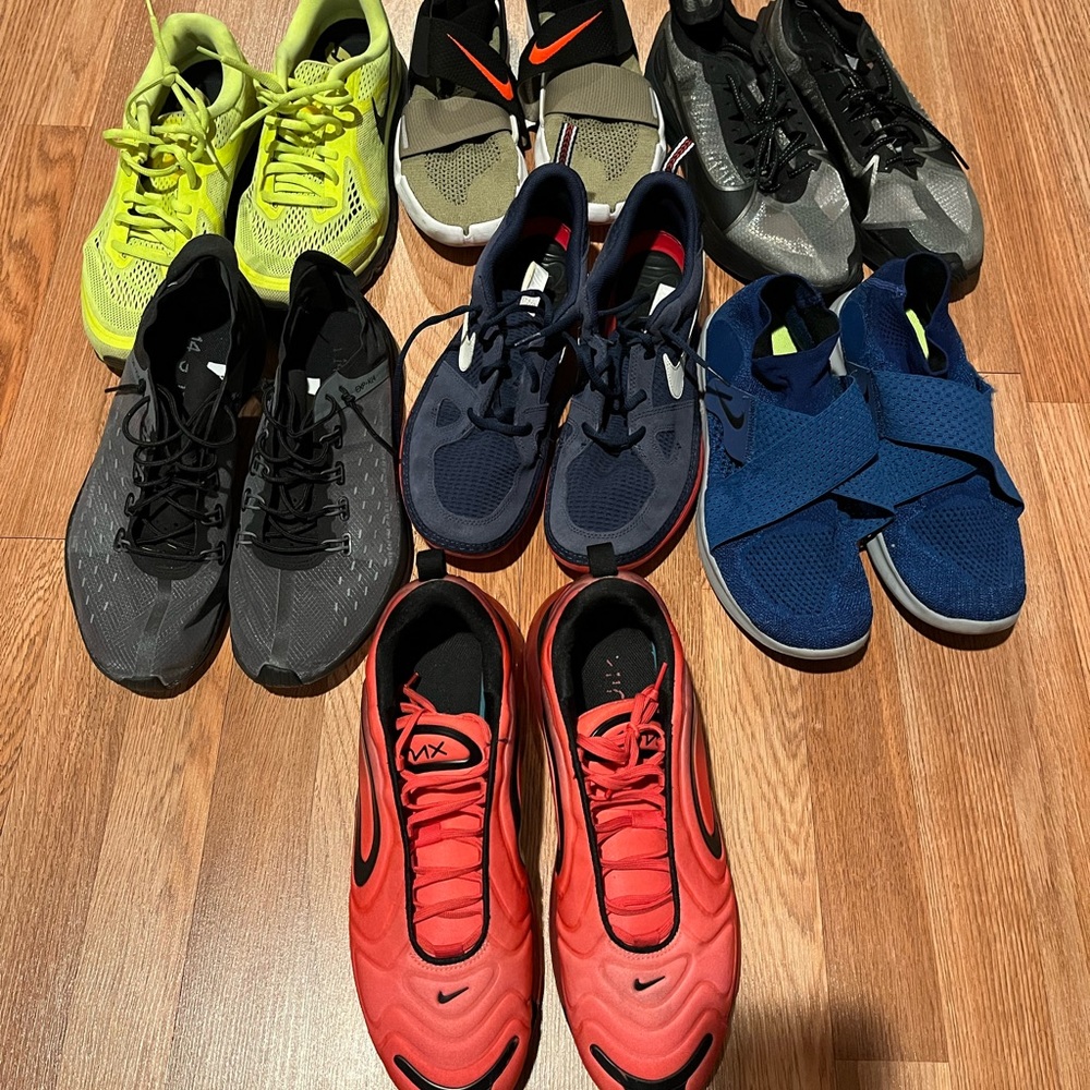 Sneaker bundle. Size 10.5/11. All used and good condition. Price is for all